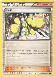 Elesa - Legendary Treasures: Radiant Collection (LTR) #RC20/RC25 - Common Pokémon Trading Card