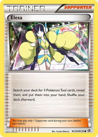 Elesa - Legendary Treasures: Radiant Collection (LTR) #RC20/RC25 - Common Pokémon Trading Card