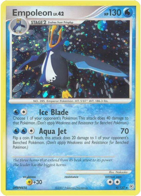 Empoleon - Diamond and Pearl Pokémon trading card