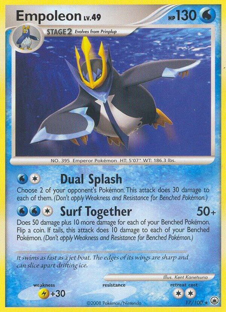 Empoleon - Majestic Dawn Pokémon trading card