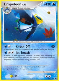 Empoleon - Platinum (PL) #26/127 - Rare Pokémon Trading Card