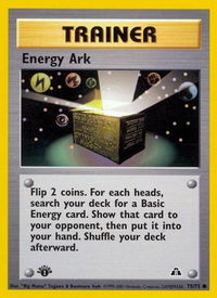 Energy Ark - Neo Discovery (N2) #75/75 - Common Pokémon Trading Card
