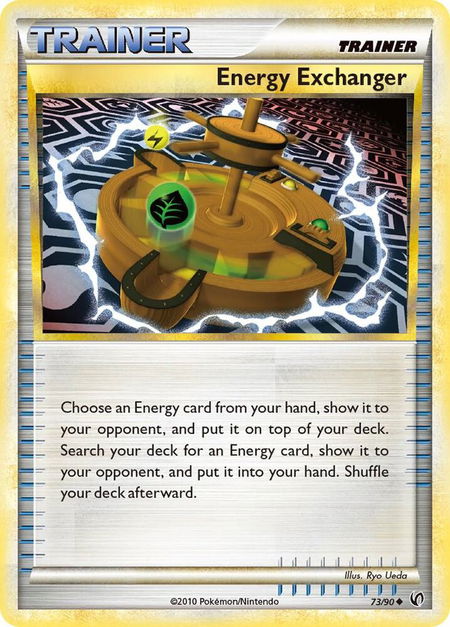 Energy Exchanger - Undaunted Pokémon trading card