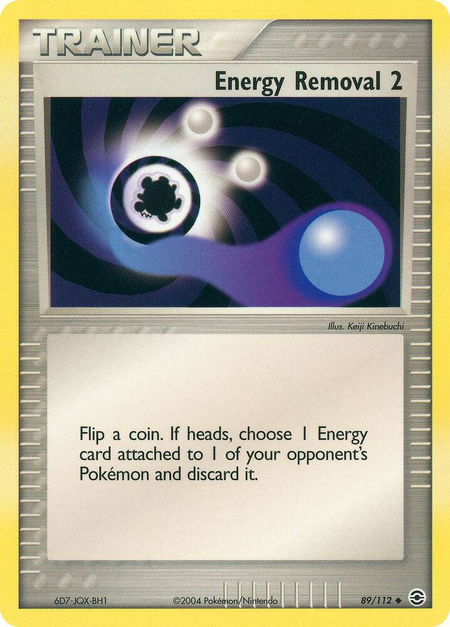 Energy Removal 2 - FireRed & LeafGreen Pokémon trading card