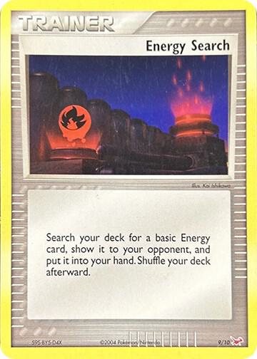 Energy Search (Latias) trading card from EX Trainer Kit 1: Latias & Latios Energy Search (Latias) - EX Trainer Kit 1: Latias & Latios Pokémon trading card