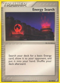 Energy Search - Crystal Guardians (CG) #86/100 - Common Pokémon Trading Card