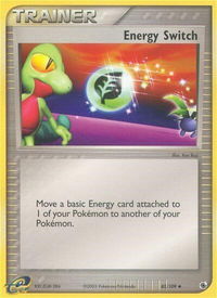 Energy Switch - Ruby and Sapphire (RS) #82/109 - Uncommon Pokémon Trading Card