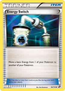 Energy Switch - Black and White (BLW) #94/114 - Uncommon Pokémon Trading Card