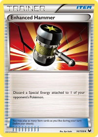 Enhanced Hammer - Dark Explorers (DEX) #94/108 - Uncommon Pokémon Trading Card