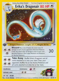 Erika's Dragonair - Gym Heroes (G1) #004/132 - Holo Rare Pokémon Trading Card