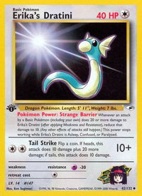 Erika's Dratini - Gym Heroes (G1) #042/132 - Uncommon Pokémon Trading Card