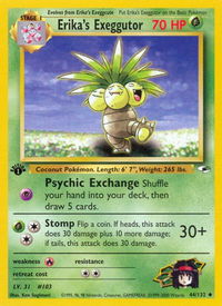 Erika's Exeggutor - Gym Heroes (G1) #044/132 - Uncommon Pokémon Trading Card