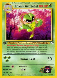 Erika's Victreebel - Gym Heroes (G1) #026/132 - Rare Pokémon Trading Card