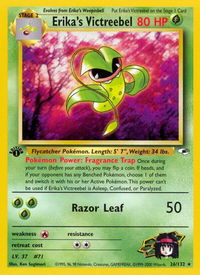 Erika's Victreebel - Gym Heroes (G1) #026/132 - Rare Pokémon Trading Card
