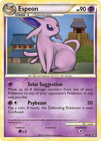Espeon - Undaunted (UD) #2/90 - Holo Rare Pokémon Trading Card
