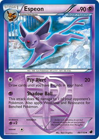 Espeon (Team Plasma) - Plasma Freeze (PLF) #48/116 - Uncommon Pokémon Trading Card