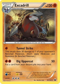 Excadrill (56) - Dark Explorers (DEX) #56/108 - Rare Pokémon Trading Card