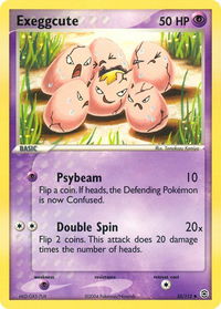 Exeggcute - FireRed & LeafGreen (RG) #33/112 - Uncommon Pokémon Trading Card