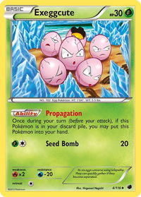 Exeggcute - Plasma Freeze (PLF) #4/116 - Uncommon Pokémon Trading Card
