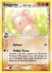 Exeggcute (Delta Species) - Holon Phantoms (HP) #65/110 - Common Pokémon Trading Card