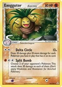 Exeggutor (Delta Species) - Holon Phantoms (HP) #41/110 - Uncommon Pokémon Trading Card