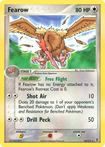 Fearow - FireRed & LeafGreen Pokémon trading card