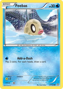 Feebas - Dragons Exalted (DRX) #27/124 - Common Pokémon Trading Card
