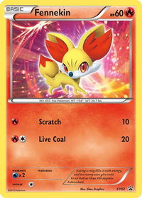 Fennekin - XY Promos (PR) #XY02 - Promo Pokémon Trading Card