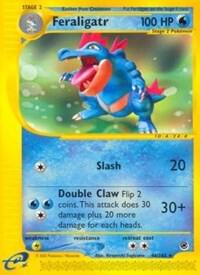 Feraligatr (46) - Expedition Pokémon trading card