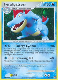 Feraligatr - Mysterious Treasures (MT) #8/123 - Holo Rare Pokémon Trading Card