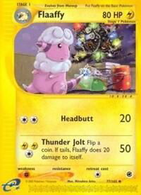 Flaaffy - Expedition (EX) #077/165 - Uncommon Pokémon Trading Card