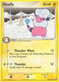 Flaaffy - Unseen Forces (UF) #56/115 - Common Pokémon Trading Card