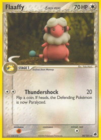 Flaaffy (Delta Species) - Dragon Frontiers (DF) #30/101 - Uncommon Pokémon Trading Card