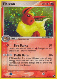 Flareon - Unseen Forces (UF) #5/115 - Holo Rare Pokémon Trading Card