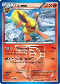 Flareon (Team Plasma) - Plasma Freeze (PLF) #12/116 - Uncommon Pokémon Trading Card
