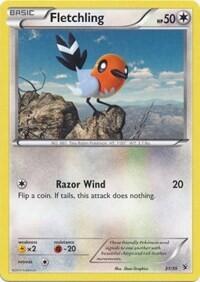 Fletchling - Kalos Starter Set (KSS) #31/39 - Common Pokémon Trading Card