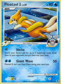Floatzel GL - Rising Rivals (RR) #4/111 - Holo Rare Pokémon Trading Card