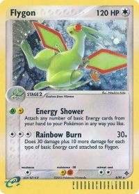 Flygon - 4/97 - Dragon (DR) #4/97 - Holo Rare Pokémon Trading Card