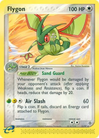 Flygon - 15/97 - Dragon (DR) #15/97 - Rare Pokémon Trading Card