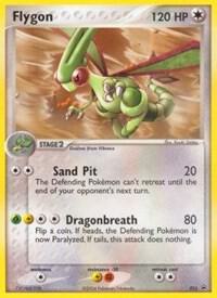 Flygon - 025 (e-League) trading card from Nintendo Promos Flygon - 025 (e-League) - Nintendo Promos Pokémon trading card