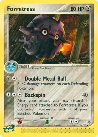 Forretress - Dragon (DR) #28/97 - Uncommon Pokémon Trading Card