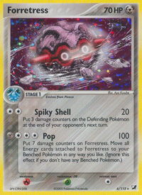 Forretress - Unseen Forces (UF) #6/115 - Holo Rare Pokémon Trading Card