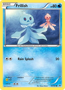 Frillish - Noble Victories (NVI) #30/101 - Common Pokémon Trading Card