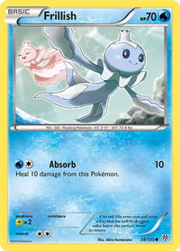 Frillish - Plasma Storm (PLS) #38/135 - Common Pokémon Trading Card