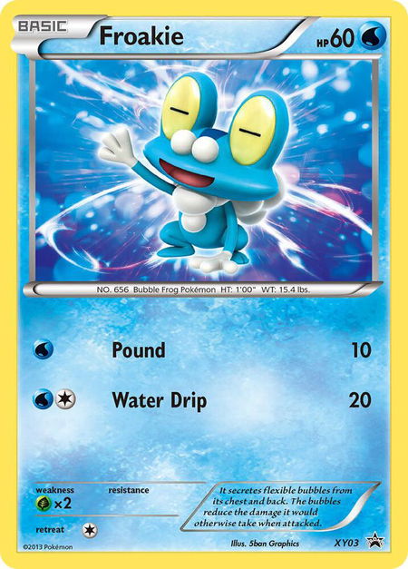 Froakie - XY03 - XY Promos Pokémon trading card