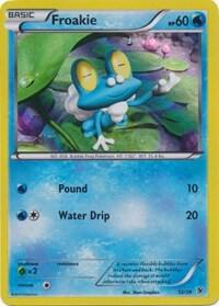 Froakie trading card from Kalos Starter Set Froakie - Kalos Starter Set Pokémon trading card