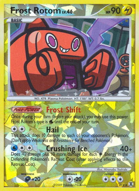 Frost Rotom - Rising Rivals Pokémon trading card