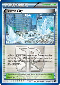 Frozen City (Team Plasma) - Plasma Freeze (PLF) #100/116 - Uncommon Pokémon Trading Card