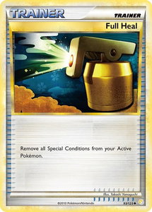 Full Heal - HeartGold SoulSilver (HS) #93/123 - Uncommon Pokémon Trading Card