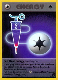 Full Heal Energy - Team Rocket (TR) #81/82 - Uncommon Pokémon Trading Card